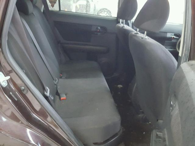 JTLKE50E181024594 - 2008 TOYOTA SCION XB BROWN photo 6