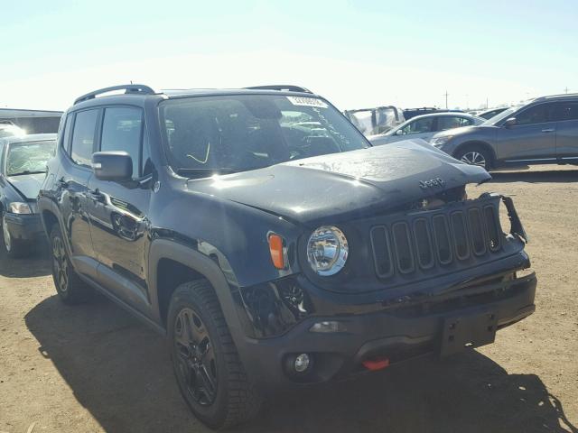 ZACCJBCB3HPE85548 - 2017 JEEP RENEGADE T BLACK photo 1