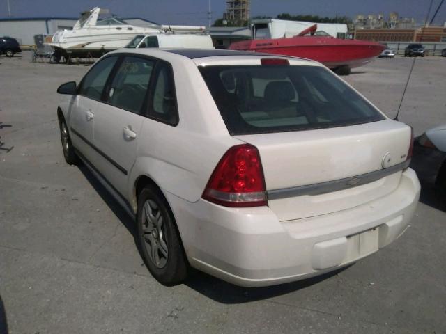1G1ZS62895F215509 - 2005 CHEVROLET MALIBU MAX თეთრი ფოტო 3