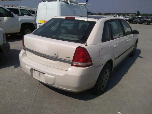 1G1ZS62895F215509 - 2005 CHEVROLET MALIBU MAX თეთრი ფოტო 4