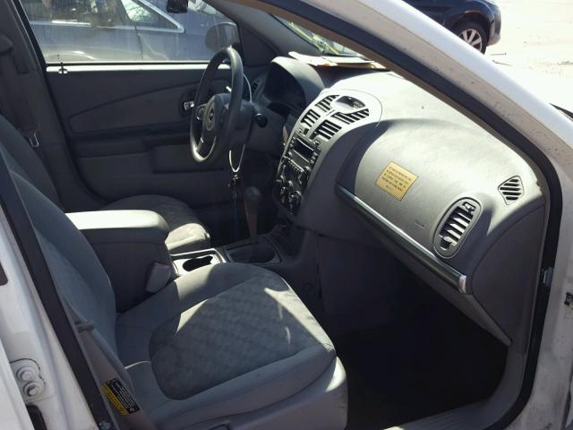 1G1ZS62895F215509 - 2005 CHEVROLET MALIBU MAX თეთრი ფოტო 5