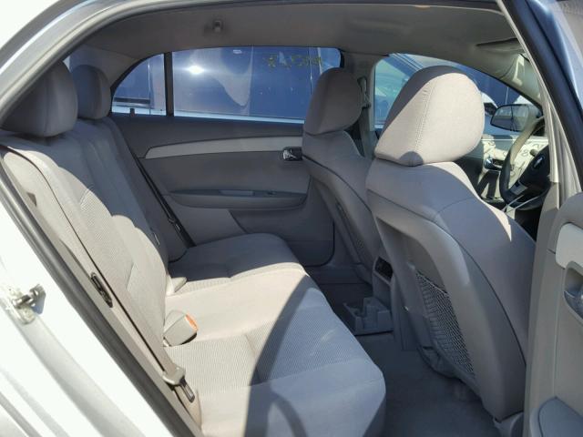 1G1ZA5E05AF183249 - 2010 CHEVROLET MALIBU LS ვერცხლისფერი ფოტო 6