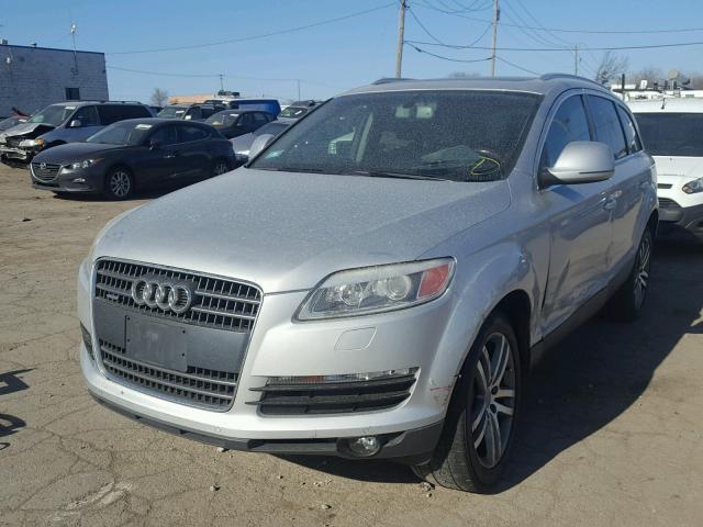 WA1BY74L48D024959 - 2008 AUDI Q7 3.6 QUA SILVER photo 2