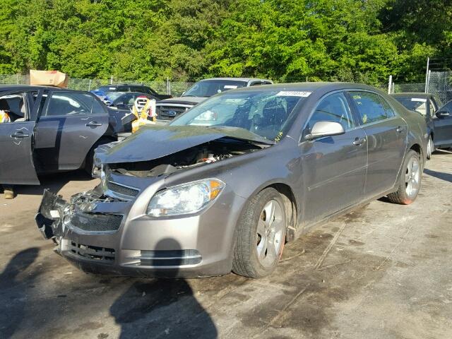 1G1ZC5EB5AF144799 - 2010 CHEVROLET MALIBU 1LT 灰色 照片 2