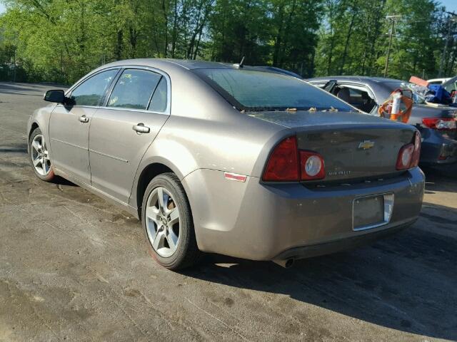 1G1ZC5EB5AF144799 - 2010 CHEVROLET MALIBU 1LT 灰色 照片 3