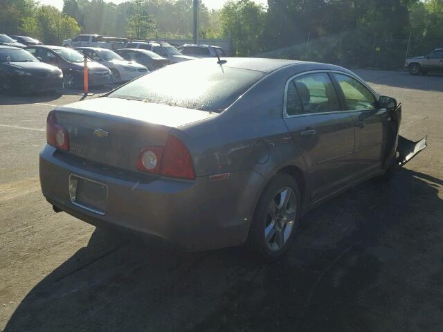 1G1ZC5EB5AF144799 - 2010 CHEVROLET MALIBU 1LT 灰色 照片 4