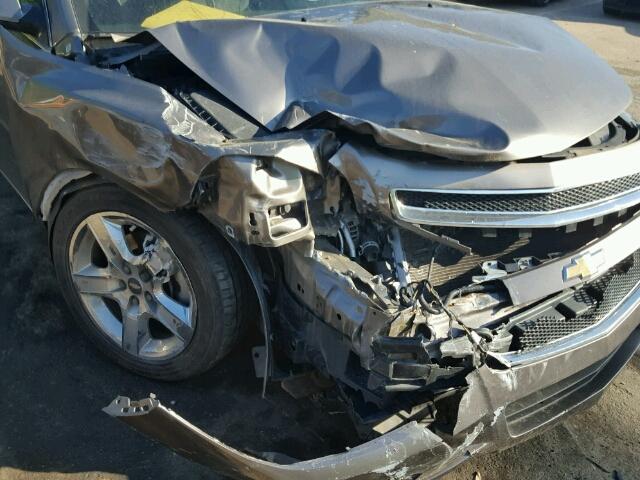 1G1ZC5EB5AF144799 - 2010 CHEVROLET MALIBU 1LT 灰色 照片 9