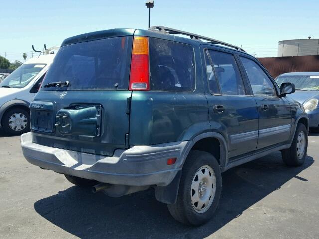 JHLRD2844XC025171 - 1999 HONDA CR-V LX GREEN photo 4