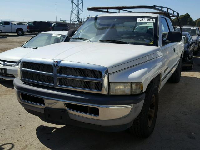 3B7HC13Y91G735820 - 2001 DODGE RAM 1500 WHITE photo 2