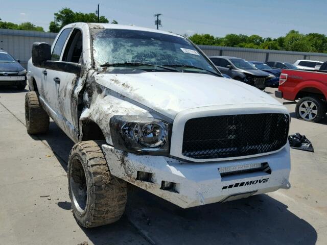 3D7KS28D58G228174 - 2008 DODGE RAM 2500 S WHITE photo 1