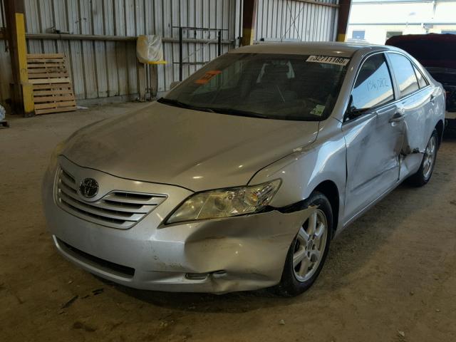 4T1BE46K37U631916 - 2007 TOYOTA CAMRY NEW SILVER photo 2