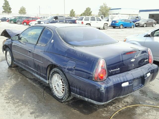 2G1WW12E6Y9346426 - 2000 CHEVROLET MONTE CARL 蓝色 照片 3