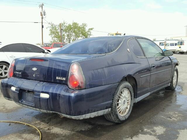 2G1WW12E6Y9346426 - 2000 CHEVROLET MONTE CARL 蓝色 照片 4