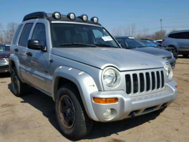 1J4GL38K53W682561 - 2003 JEEP LIBERTY RE SILVER photo 1