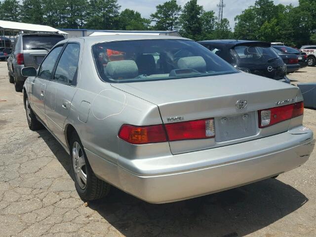 4T1BG22K41U050307 - 2001 TOYOTA CAMRY SILVER photo 3