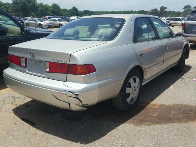 4T1BG22K41U050307 - 2001 TOYOTA CAMRY SILVER photo 4