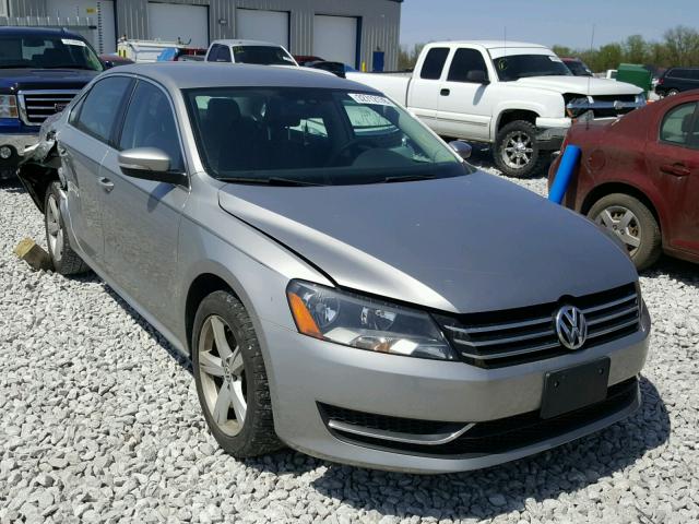 1VWBS7A38EC035568 - 2014 VOLKSWAGEN PASSAT SE TAN photo 1