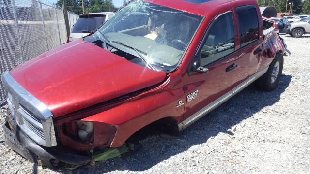 3D7KS28A58G156964 - 2008 DODGE RAM 2500 S RED photo 2
