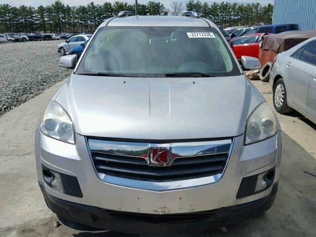 5GZER23747J157145 - 2007 SATURN OUTLOOK XR ვერცხლისფერი ფოტო 9