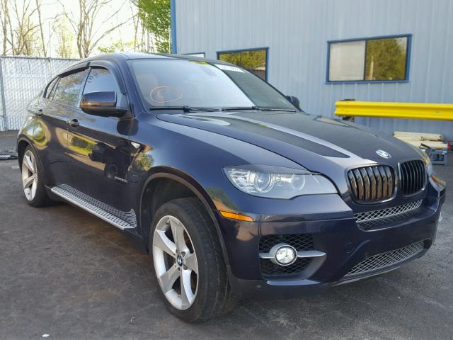 5UXFG83599LZ94234 - 2009 BMW X6 BLUE photo 1