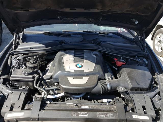 WBAEK13567CN84553 - 2007 BMW 650 I BLACK photo 7