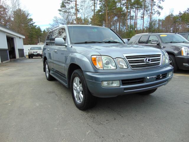 JTJHT00W833526990 - 2003 LEXUS LX 470 BLUE photo 2