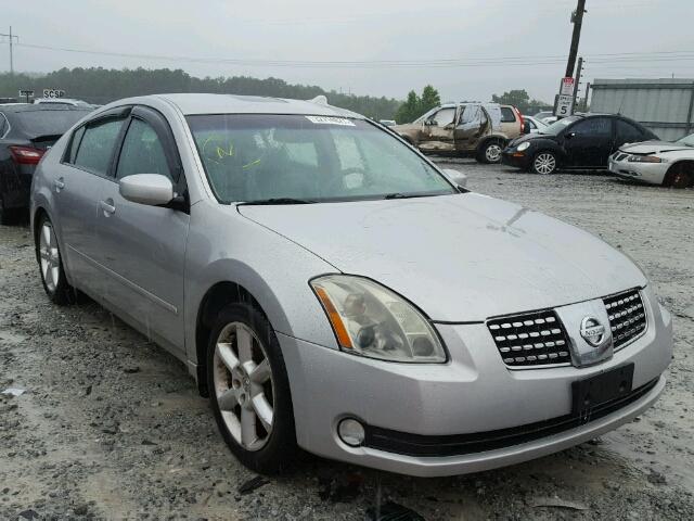 1N4BA41E54C876273 - 2004 NISSAN MAXIMA SILVER photo 1