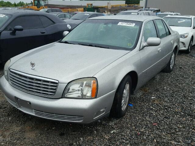 1G6KD54Y25U222858 - 2005 CADILLAC DEVILLE SILVER photo 2