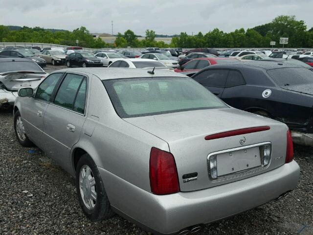 1G6KD54Y25U222858 - 2005 CADILLAC DEVILLE SILVER photo 3