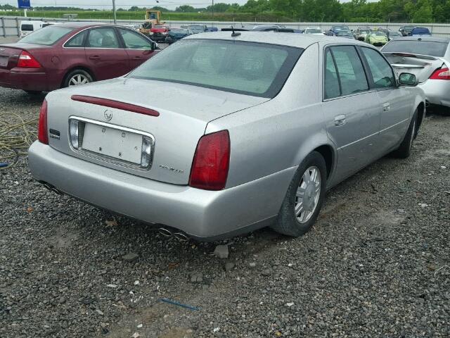 1G6KD54Y25U222858 - 2005 CADILLAC DEVILLE SILVER photo 4