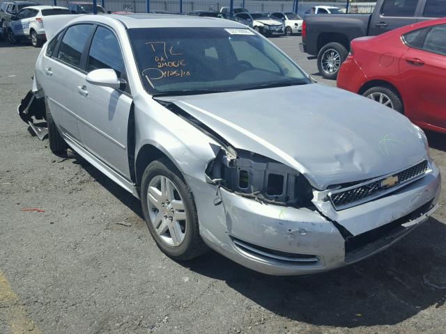 2G1WB5E31E1187452 - 2014 CHEVROLET IMPALA LIM SILVER photo 1