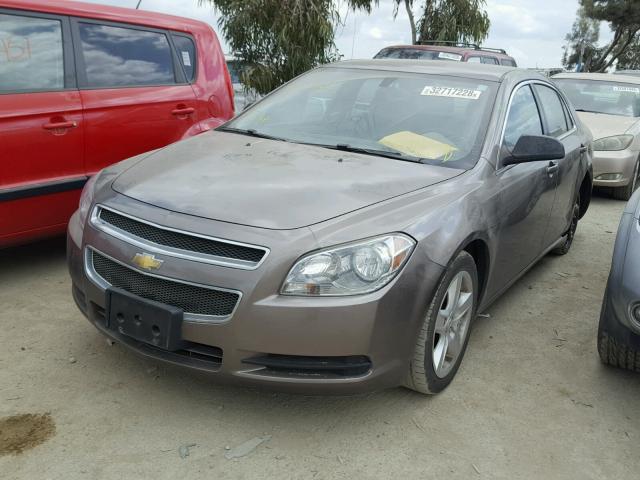 1G1ZB5E14BF293717 - 2011 CHEVROLET MALIBU LS ყავისფერი ფოტო 2