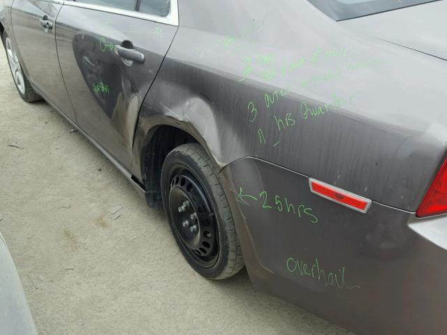 1G1ZB5E14BF293717 - 2011 CHEVROLET MALIBU LS ყავისფერი ფოტო 9