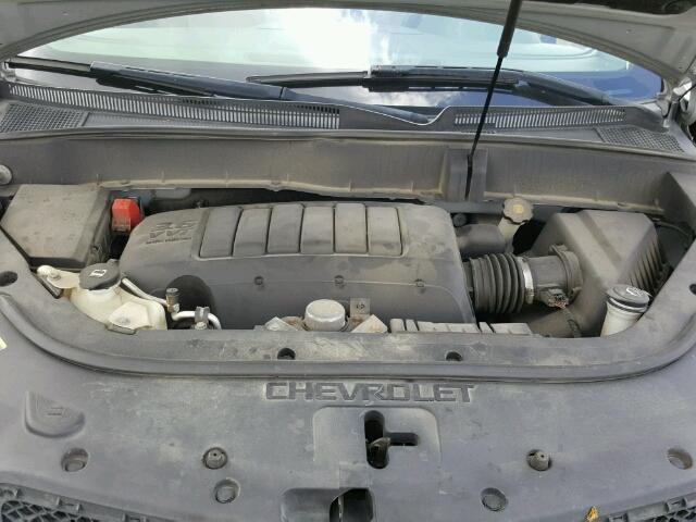 1GNER23DX9S124887 - 2009 CHEVROLET TRAVERSE SILVER photo 7