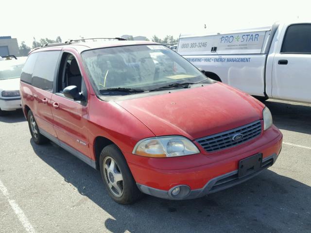 2FMZA57421BB76425 - 2001 FORD WINDSTAR S RED photo 1