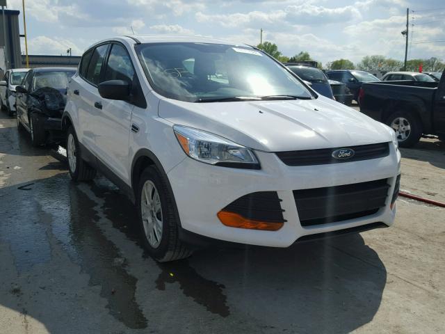 1FMCU0F70GUC34904 - 2016 FORD ESCAPE S WHITE photo 1