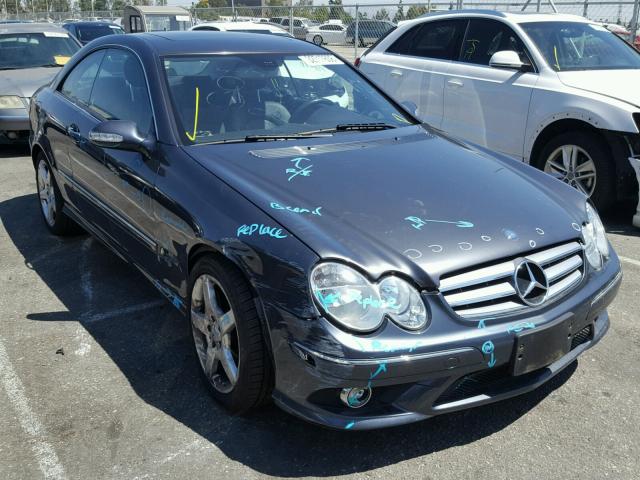 WDBTJ56HX9F267580 - 2009 MERCEDES-BENZ CLK 350 CHARCOAL photo 1