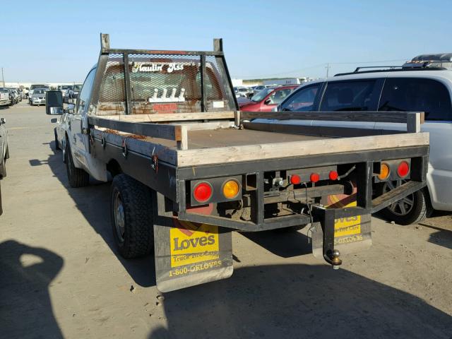 1FTWF30R18EA42233 - 2008 FORD F350 SRW S YELLOW photo 3