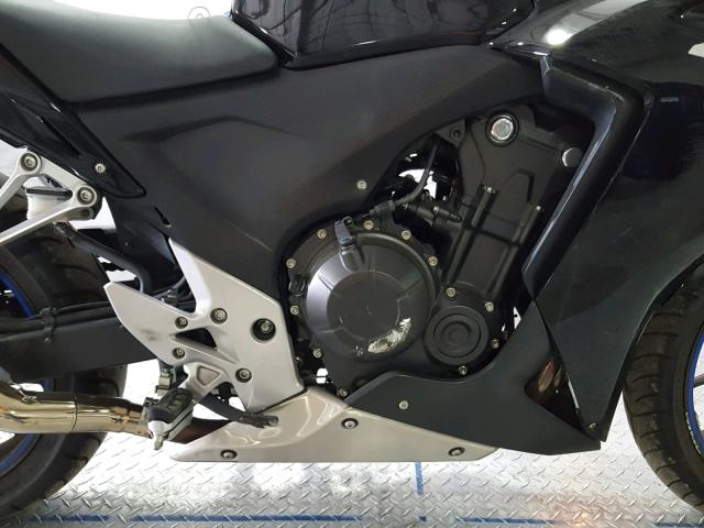 MLHPC4405E5100447 - 2014 HONDA CBR500 RA- BLACK photo 7