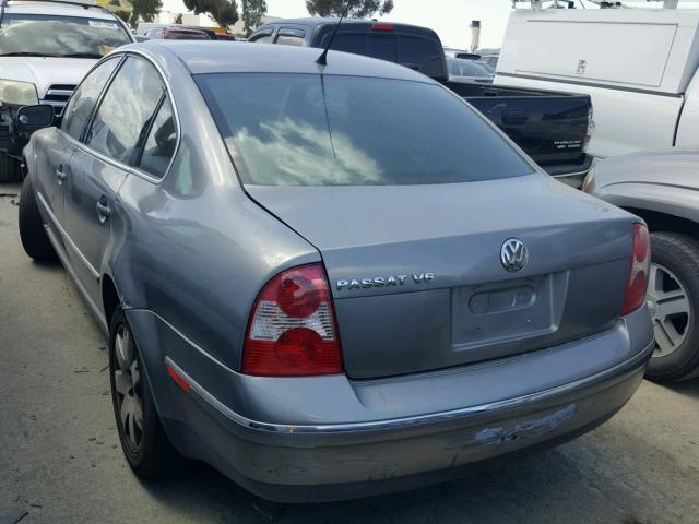 WVWRH63B23P191173 - 2003 VOLKSWAGEN PASSAT GLX 灰色 照片 3