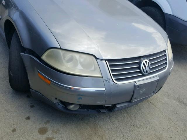 WVWRH63B23P191173 - 2003 VOLKSWAGEN PASSAT GLX 灰色 照片 9
