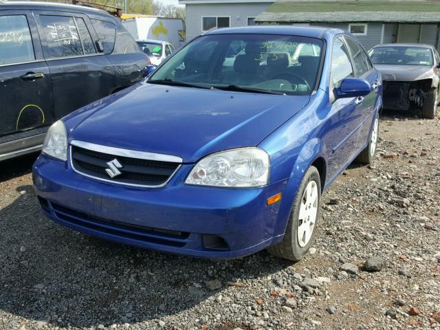 KL5JD56Z28K952015 - 2008 SUZUKI FORENZA BA BLUE photo 2