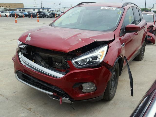 1FMCU0GD4HUD28077 - 2017 FORD ESCAPE SE 栗色 照片 2