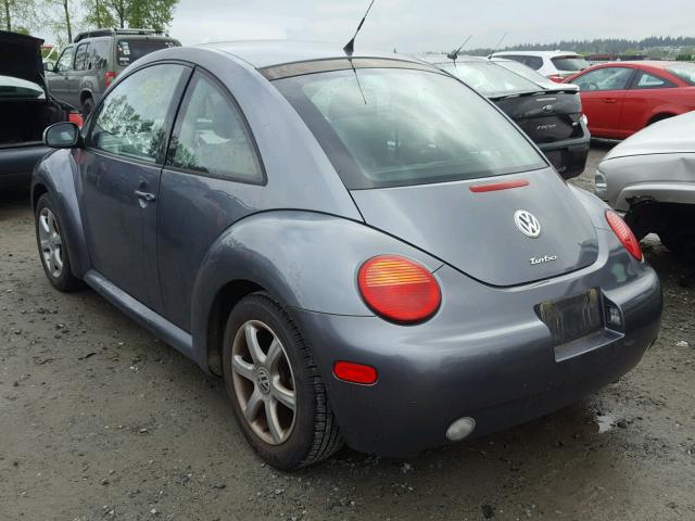 3VWCD31CX4M415399 - 2004 VOLKSWAGEN NEW BEETLE 石墨色 照片 3
