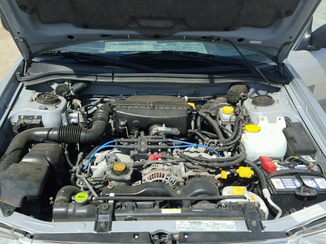 JF1SF6558YG720914 - 2000 SUBARU FORESTER S GRAY photo 7