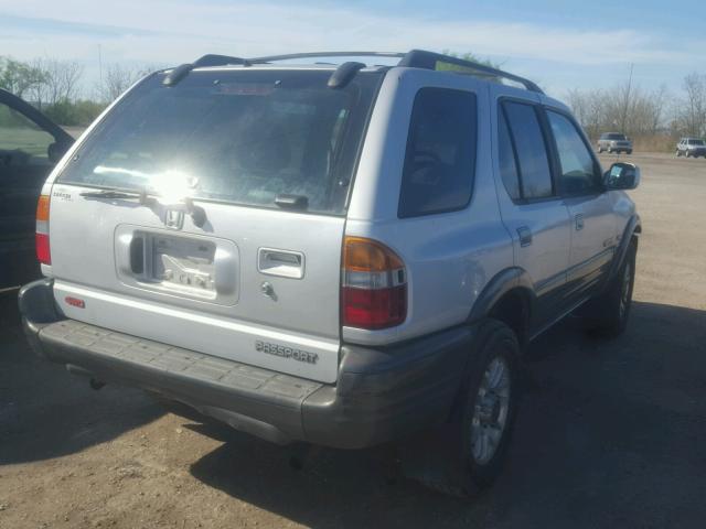 4S6DM58WX14410037 - 2001 HONDA PASSPORT E 银色 照片 4