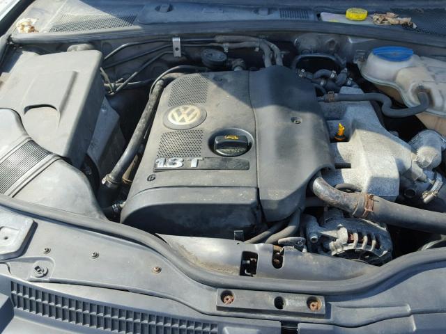 WVWCD63B35E142936 - 2005 VOLKSWAGEN PASSAT GLS GRAY photo 7