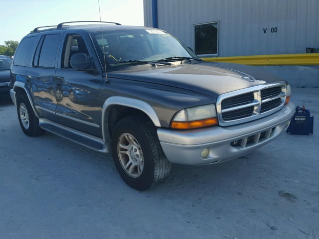 1D8HR58N23F560403 - 2003 DODGE DURANGO SL SILVER photo 1