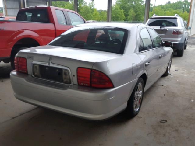 1LNHM87A21Y690370 - 2001 LINCOLN LS Gümüş foto 4