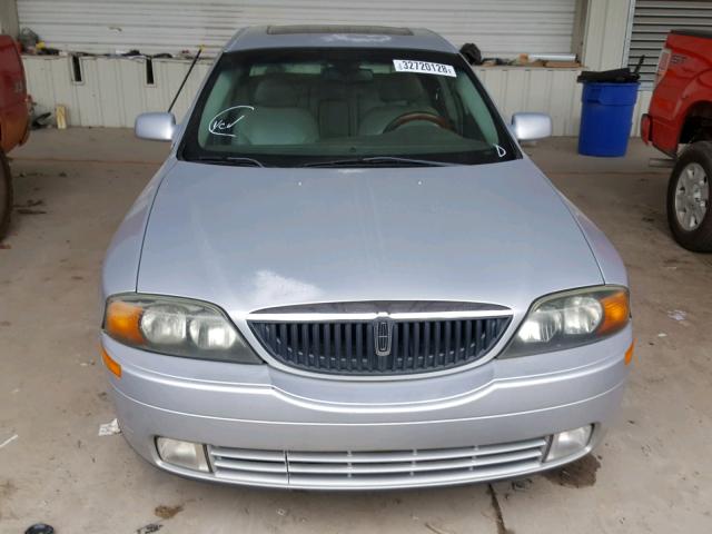 1LNHM87A21Y690370 - 2001 LINCOLN LS Gümüş foto 9